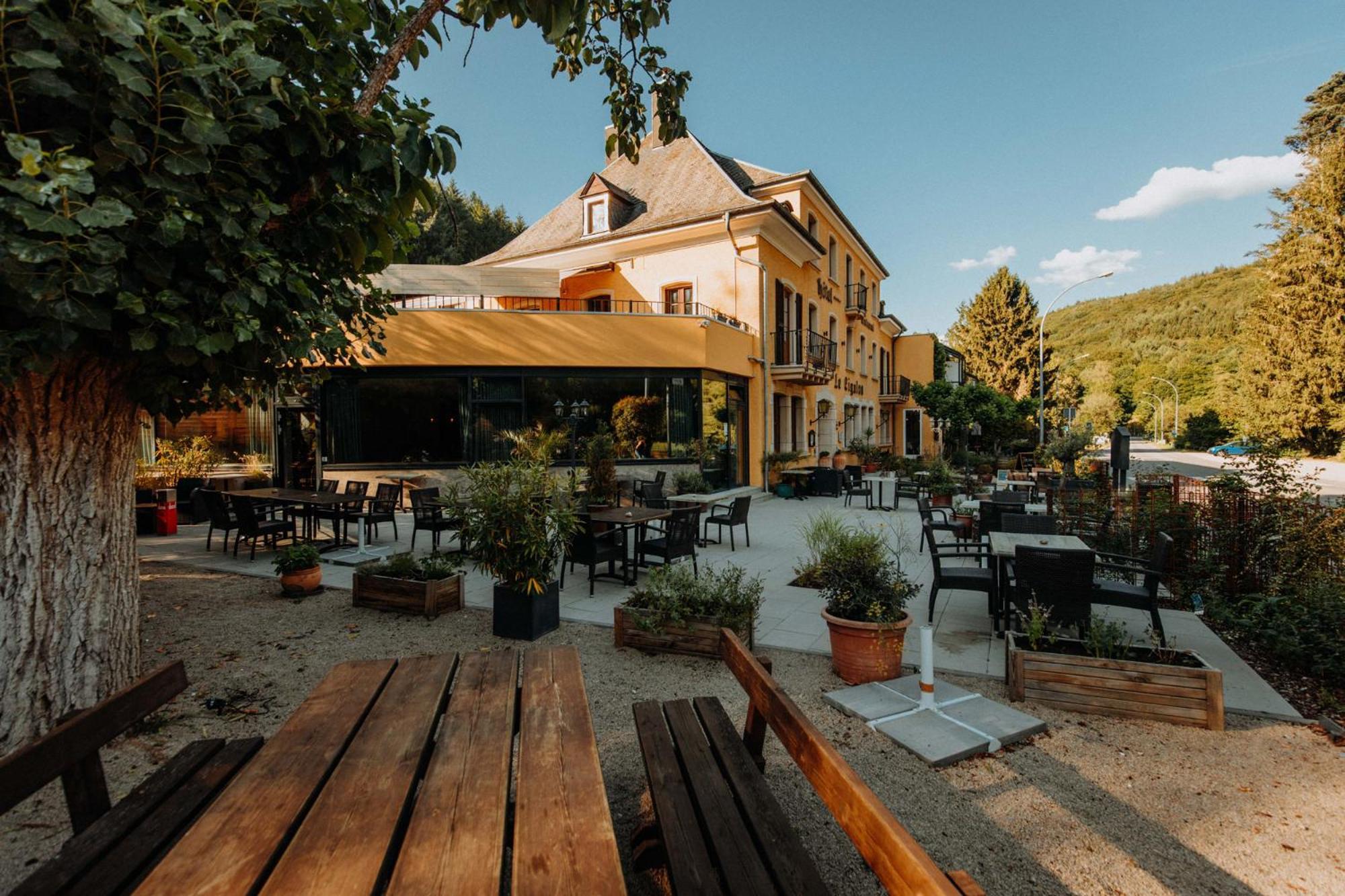Hotel Restaurant Le Cigalon Waldbillig Extérieur photo
